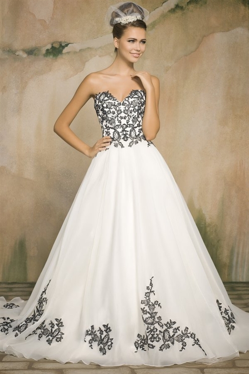 Pearl Bridal Dress 1054