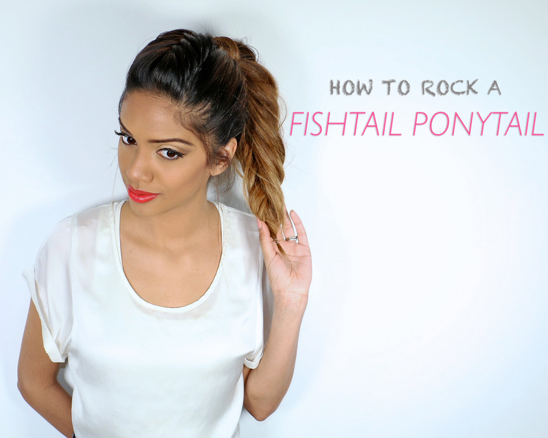 Fishtail Ponytail Hair Tutorial