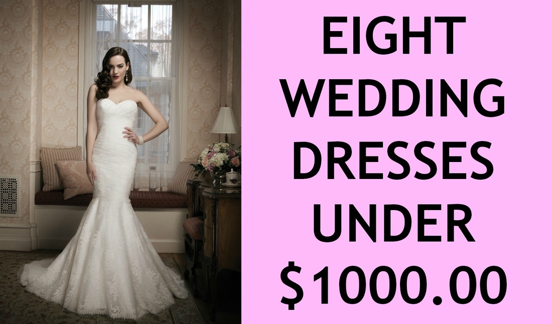 Wedding dresses under $1,000