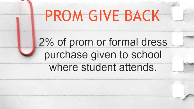 Prom Give Back Campaign