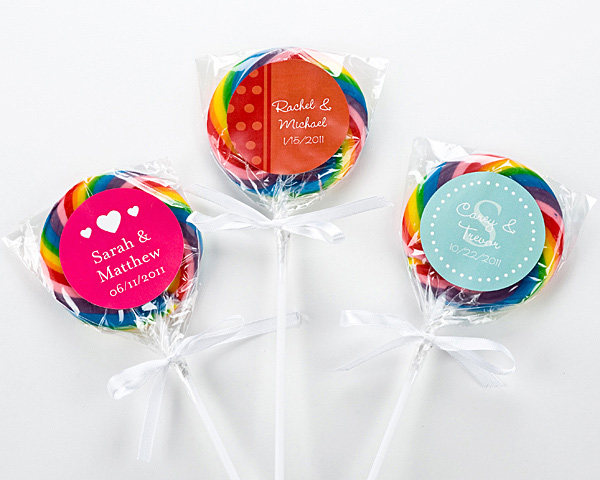 Personalized Lollipops