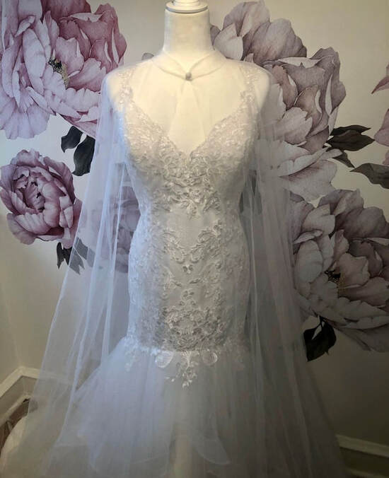 Wedding Dress and Cape
