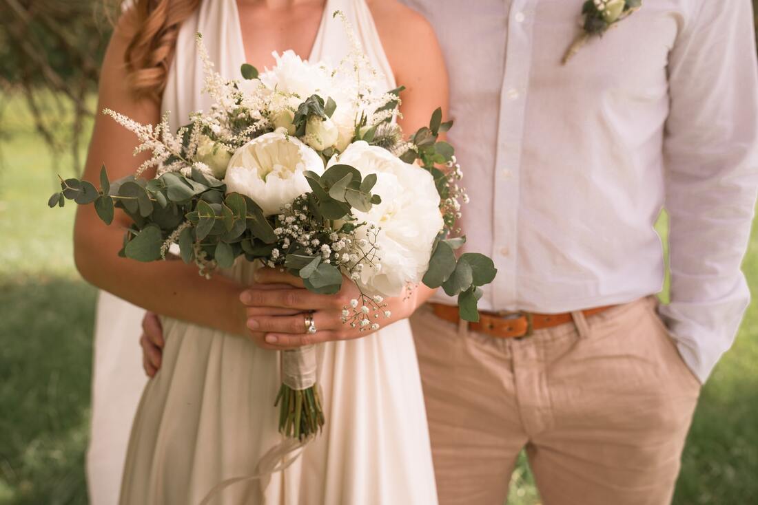 Bride and groom