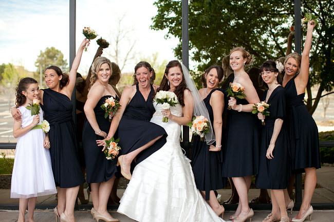 Black Bridesmaid Dresses